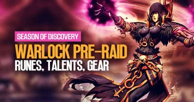 pre raid warlock best in slot|Season of Discovery Warlock Best Pre.